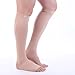Doc Miller Open Toe Compression Socks for Men & Women, 30-40 mmHg Knee High Support, Toeless Design for Daily Leg Comfort, Breathable Nylon Spandex, 1 Pair