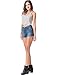 Aphratti Women's Sleeveless V-Neck Crochet Crop Top Shirt