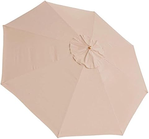 Amazon Com Extra Large 13 Foot Diam Uv30 Anti Fade Polyester 8 Ribs Umbrella Replacement Canopy Avid Apricot Color For Outdoor Patio Furniture Sunshade Waterproof Garden Outdoor