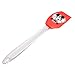Disney Mickey Mouse Silicone Spatula - Cute Ear Design with Stripes and Clear Handle - 11 in