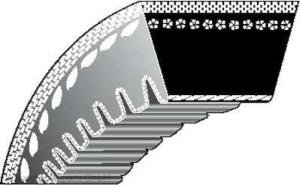 Ratioparts 8-537 Drive Belt Type 1-15.8 x 940 V-Belt