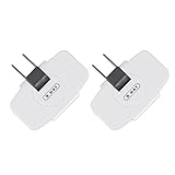SYCON Outlet Wall Adapter, 2-Prong Swivel