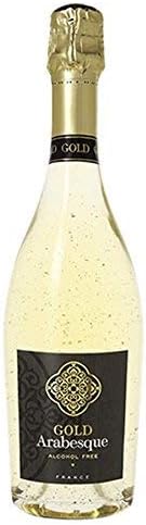 Pierre Chavin Gold Arabesque 24 Karat Non-Alcoholic Sparkling White Wine 750ml