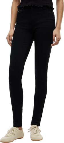 Tommy Jeans Nora Md Skn Dh4288 Enganliegend, Damen, Denim (Denim Black), 24W / 32L