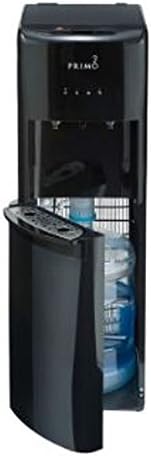 primo 601088 black 2 spout bottom load hot and cold water cooler dispenser