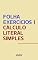 Livro Folha Exercícios 1 Cálculo Literal Simples