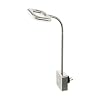 EGLO LITAGO stekkerlamp, kunststof, 4 W, nikkel mat