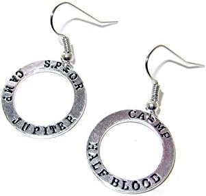 QueenGEEK Percy Jackson Camp Half-Blood Camp Jupiter Earrings US SELLER