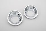 Chromesupply Nissan Navara Frontier D40 Chrome Front Fog Light Cover