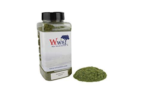WWS Herbst Statisches Gras 1000ml Modelleisenbahn Landschaft Gelände (2mm)