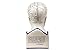 Urban Trends Ceramic Phrenology Head Bust, Small, Gloss White