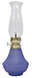 Glo Brite by 21st Century L808BL Daylite Glass Oil Lamp, Frost Blue