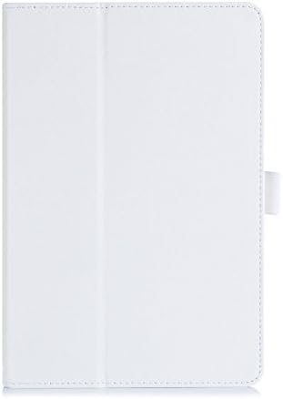 UTRO ASUS ZenPad 8.0 Z380C - Premium PU Leather Cover Case with Hand Strap and Card Slot for ASUS ZenPad Z380C 8.0-Inch Tablet (White)