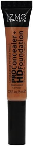 2-In-1 PRO Concealer + HD Foundation .25 Oz Long lasting Blendable Corrector (Cocoa)