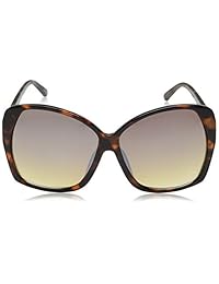 Jessica J5629 Ts Simpson - Gafas de sol redondas para mujer (iridio no polarizado, 2.756 in)