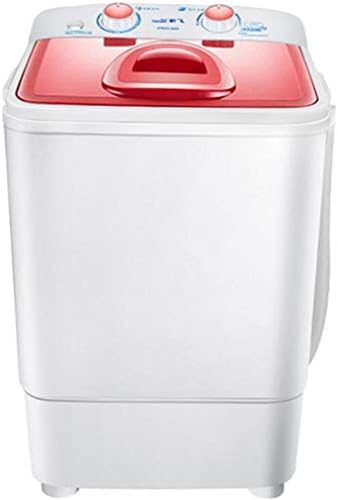 STEAM PANDA Small Washing Machine 5kg Semi-Automatic Mechanical Control Dehydration + UV Function 220v 230w 380 * 340 * 630mm Pink