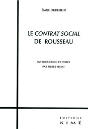 Le " Contrat social" de Rousseau