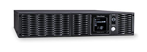 CyberPower PR3000LCDRT2U Smart App Sinewave UPS System, 3000VA/2700W, 9 Outlets, AVR, 2U Rack/Tower