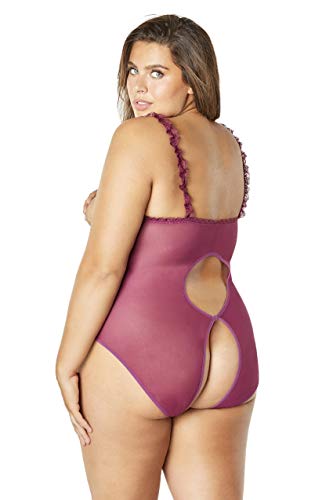 Oh Là Là Chéri Women's Plus Amber, Amaranth, ONE Size - Queen - Thumbnail 4