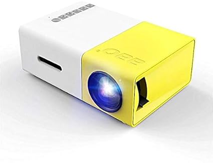 Aashish LCD LED Pocket Projector 800:1 Support 1080P Portable Office Home Cinema