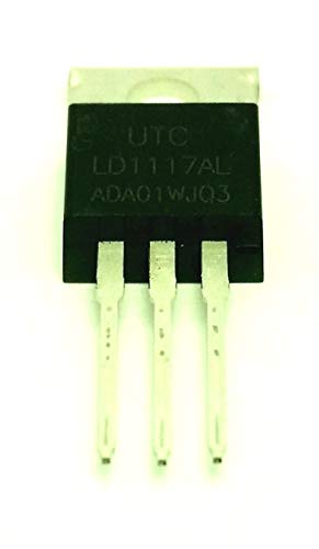 Unisonic LD1117 LD1117AL - Adjustable Voltage Regulator TO-220 (Pack of 10)