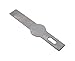 Excel Blades #17 Chisel Replacement Blades - 50 Pack Double Honed Craft Knife Blades - Perfect for Trimming Wood, Plastic, Paper, Leather and DIY, Made in USA