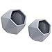 Nattol Wall Hanging Planters, 5″ Hanging Planter in Hexagonal Shape for Wall Décor, Set of 2thumb 3
