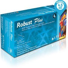 image for Supermax Nitrile Exam Gloves - Medical Grade, Powder Latex Rubber Free