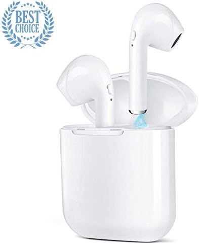 True Wireless Bluetooth Headphones,in-Ear Wireless Earbuds Stereo Bluetooth Headset with Microphone IPX7 Anti-Sweat Sports Earbuds,Earphones Compatible with Samsung/Apple/Airpods/Android/iPhone