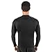 Elite Sports BJJ Jiu Jitsu Rash Guard Men BJJ No GI MMA Ranked Full Sleeve Compression Rash Guards (Black, Small)