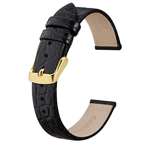 BISONSTRAP Leather Watch Straps, Soft Replacement