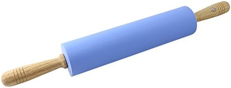 Rolling Pin, YYP Non-Stick Silicone Surface Rolling Pin, Wooden Rolling Pin Handle for Rolling Dough, Baking, Extra Large Size