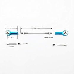 Parts & Accessories M3 Adjustable Push Rod End Ball
