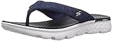 Skechers Performance Women's On The Go 400 vivacity Flip Flop, Navy/White, 8 M US