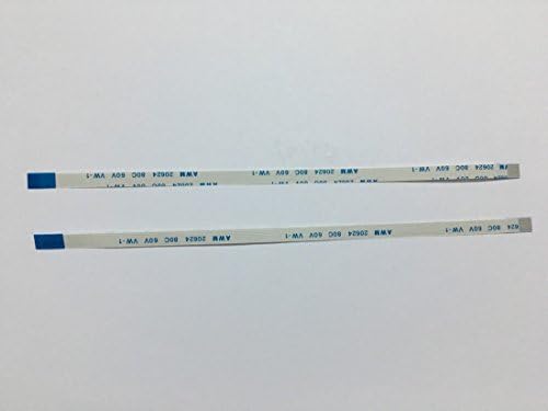 New FFC FPC Flexible Flat Cable Spacing 0.5mm Pitch 8 Pin 8P Reverse Direction 250mm Length AWM 20624 80C 60V VW-1 Ribbon Flat Cable 10Pcs