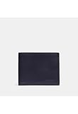COACH Sport Calf Slim Billfold ID Wallet Midnight