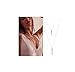 Women's Layered Long Necklace 2 Layers Hammered Bar Pendant Necklace Multilayer Choker Strands (Rose gold)