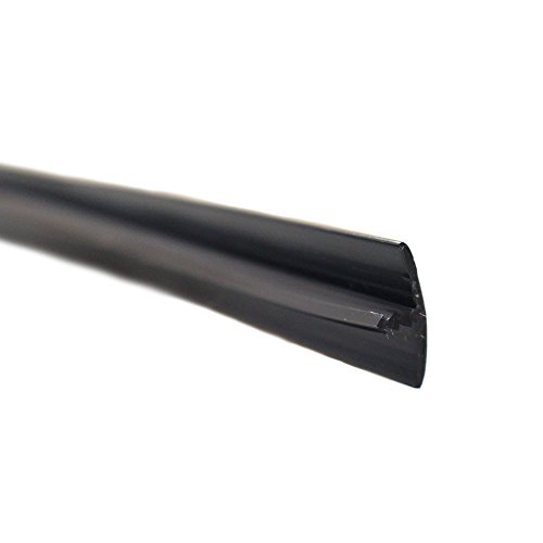 20 foot 3/4" smooth black t-molding arcade mame