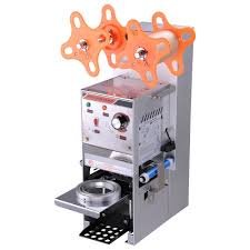 Click Here to See More Images Semi-automatic Bubble Tea Boba Cup Sealer Sealing Machine