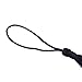 100pcs 13cm/5 Inch Silky Floss Bookmark Tassels with 2-Inch Cord Loop and Small Chinese Knot for Jewelry Making, Souvenir, Bookmarks, DIY Craft Accessory (Black)