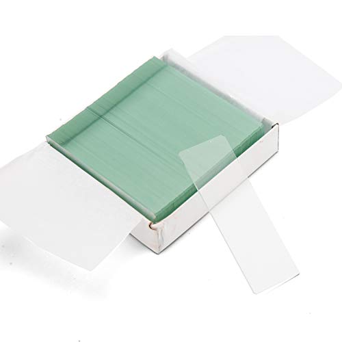 72 Pieces Pre-Cleaned Blank Microscope Slides and 100 Pieces Coverslips Cover Glass - Thumbnail 2