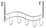 Taymor Chrome Wave Over-The-Door Hooks