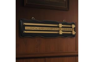 Garvee Billiards Scoreboard, Reusable Sports Score Board, Billiard and Snooker Scorekeeper, Convenient Wooden Snooker Scorebo