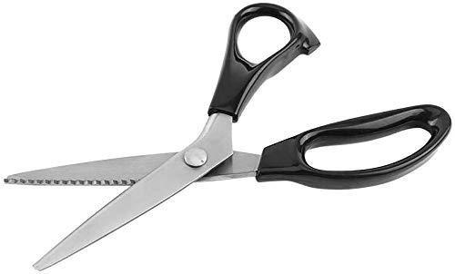 Wytino Tailor Scissors,Pinking Shears,Fabric Sewing Scissors 3 4 5 7mm Ideal for Fabrics Linings Leather and Craft Uses (4mm)