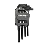 GEARWRENCH 10 Piece Short Arm SAE Hex Key Set - 83500