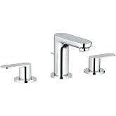GROHE 2019900A Eurosmart Cosmopolitan, 8-inch Widespread 2-Handle S-Size Bathroom Faucet 1.2 GPM, Chrome
