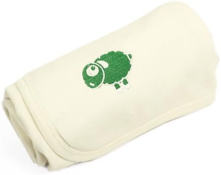 The Little Green Sheep Organic Jersey Baby Blanket