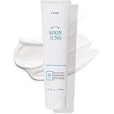 ETUDE SoonJung2x Intensive Cream for Barrier Repair | Rich Moist, Madecassoside & Panthenol for Soothing, Face Moisturizer for Sensitive Skin, pH Balanced, Hypoallergenic, 5.07 Fl Oz (Bigger Size)