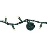 Bright Tunes Indoor/Outdoor White LED String Lights with Bluetooth Speakers