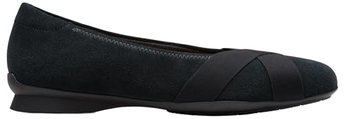 Clarks Shaya Poppy, Mujer, Negro SDE, 36 EU
